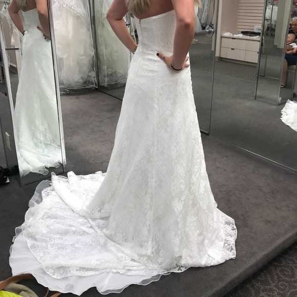 Wedding Dress- Size 10 - Picture 2 of 3